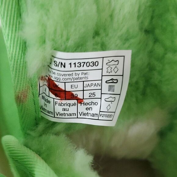 UGG Neumel Womens Size 8 Clear Chukka Suede Boots Parakeet Green 1137030 - Picture 11 of 16